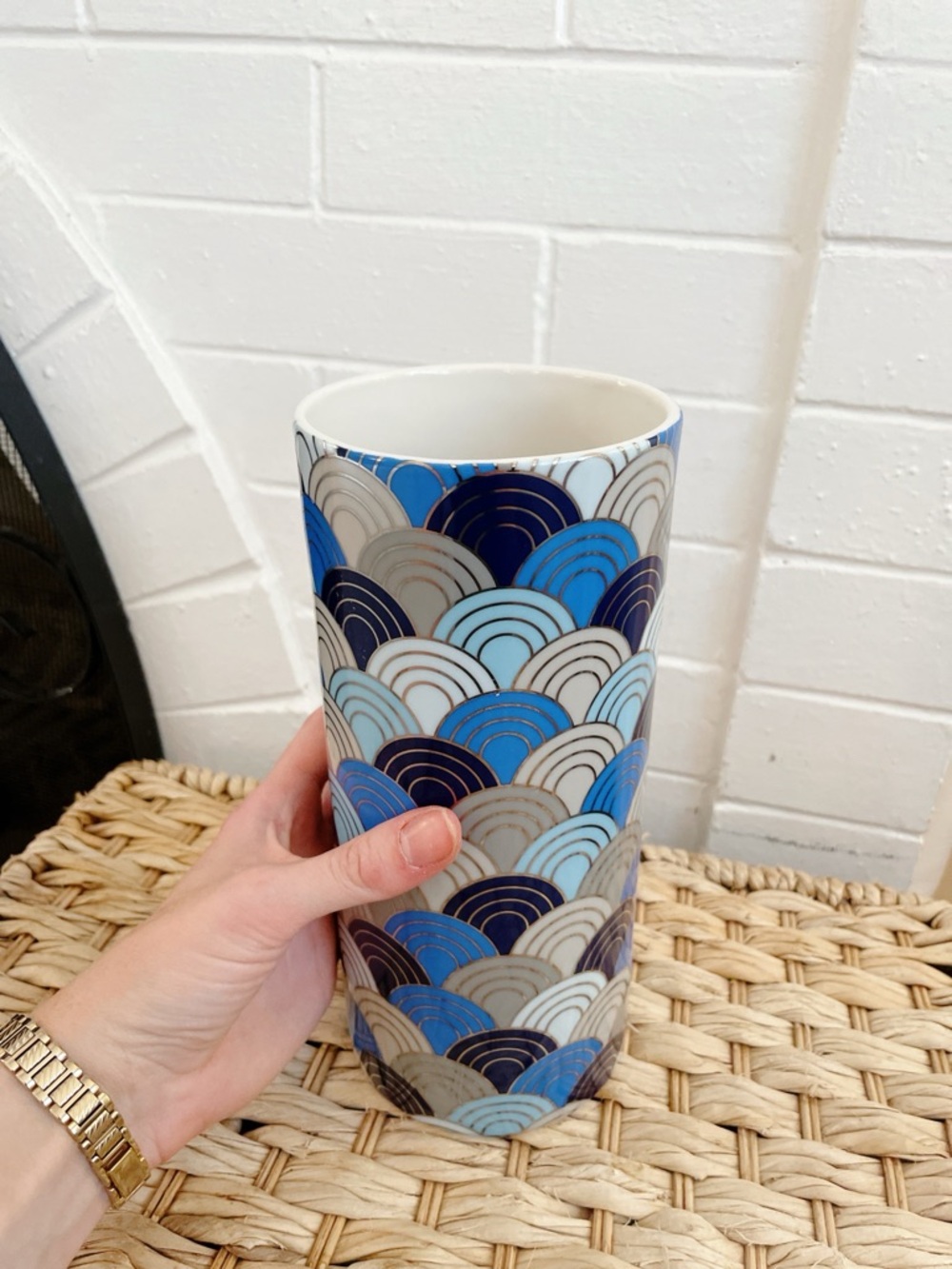 Jonathan Adler Carnaby Scale Vase - Like New